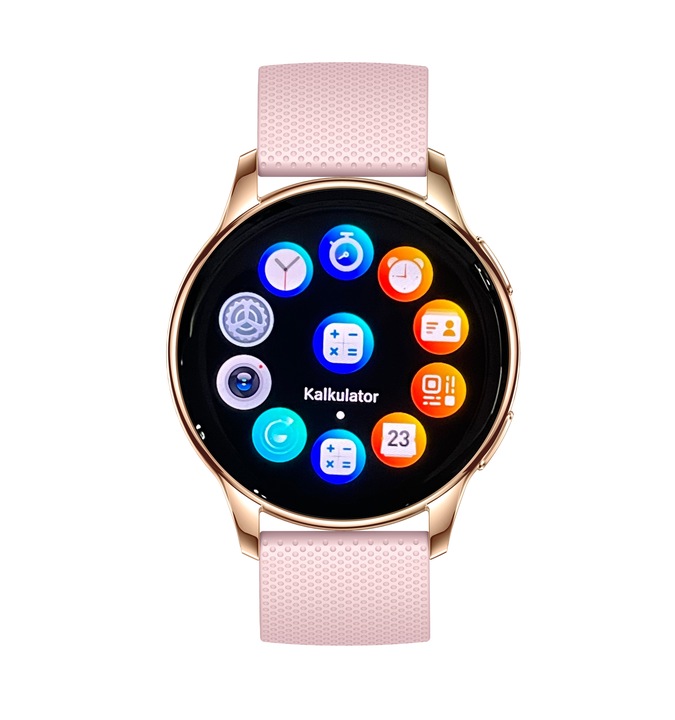 SMARTWATCH ZEGAREK DAMSKI ELEGANCKI ROZMOWY CIŚNIENIE MENU Polskie AMOLED