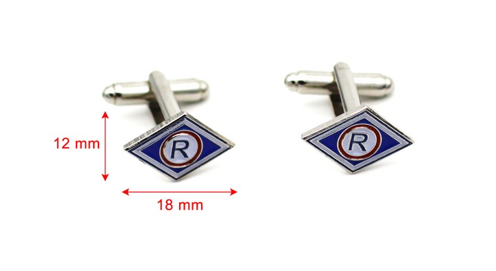 Spinki do mankietów i krawata RUCH DROGOWY POLICJA