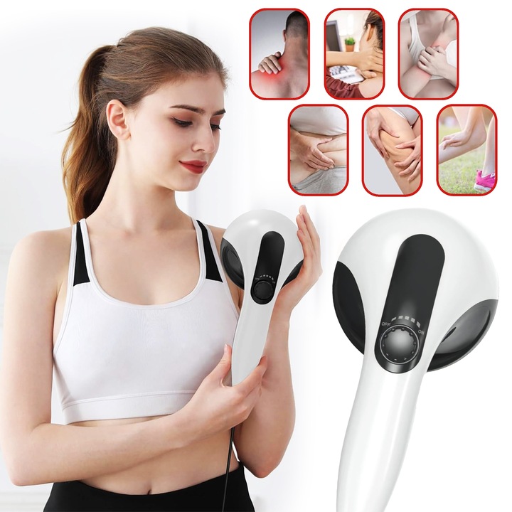 PISTOLET DO MASAŻU MASAŻER ANTYCELLULITOWY WYSZCZUPLAJĄCY DO CELLULITU XL