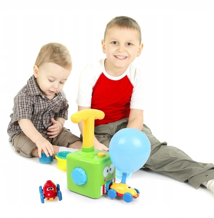 WYRZUTNIA BALONOWA DO BALONÓW AERODYNAMICZNY SAMOCHÓD POMPKA DLA DZIECI