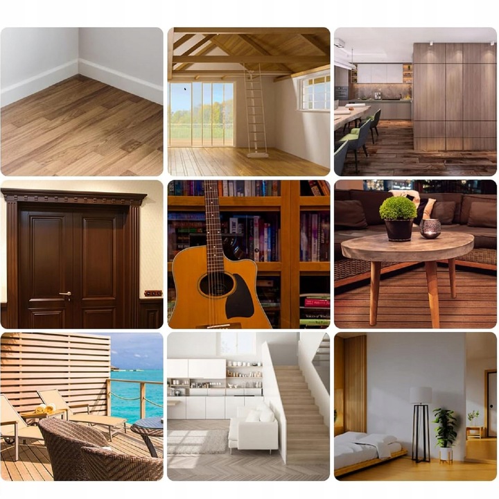 Zestaw do naprawy zarysowań drewna Fix Szybki zestaw do naprawy wosku