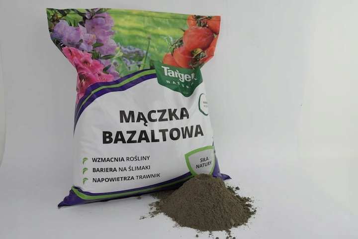 MĄCZKA BAZALTOWA NATURALNA WZMACNIA ROŚLINY 8 KG TARGET
