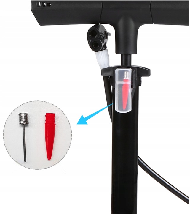 POMPKA ROWEROWA WARSZTATOWO Z MANOMETREM