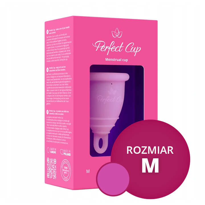 Kubeczek Menstruacyjny - Perfect Cup - Róż [M]