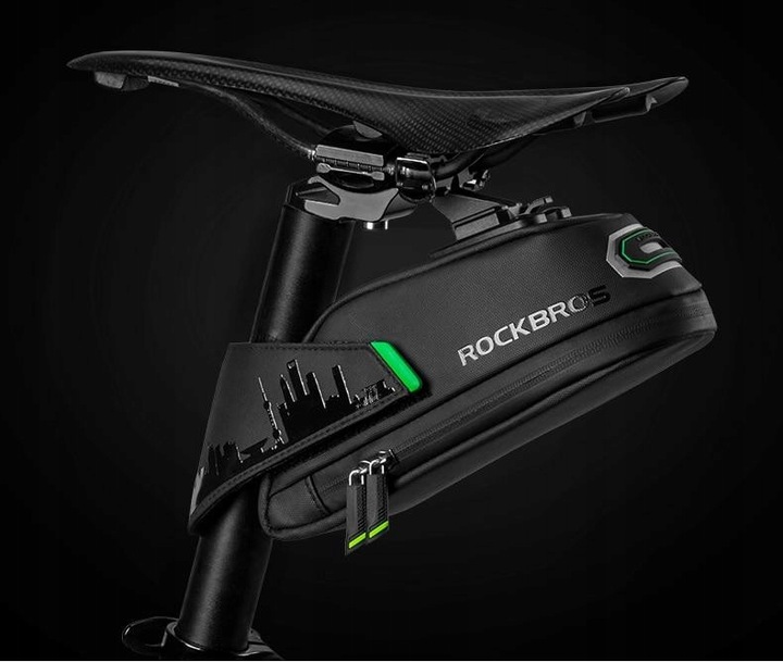 ROCKBROS SAKWA ROWEROWA NA ROWER POD SIODEŁKO TORBA 1,5l TORBA POJEMNA DUŻA