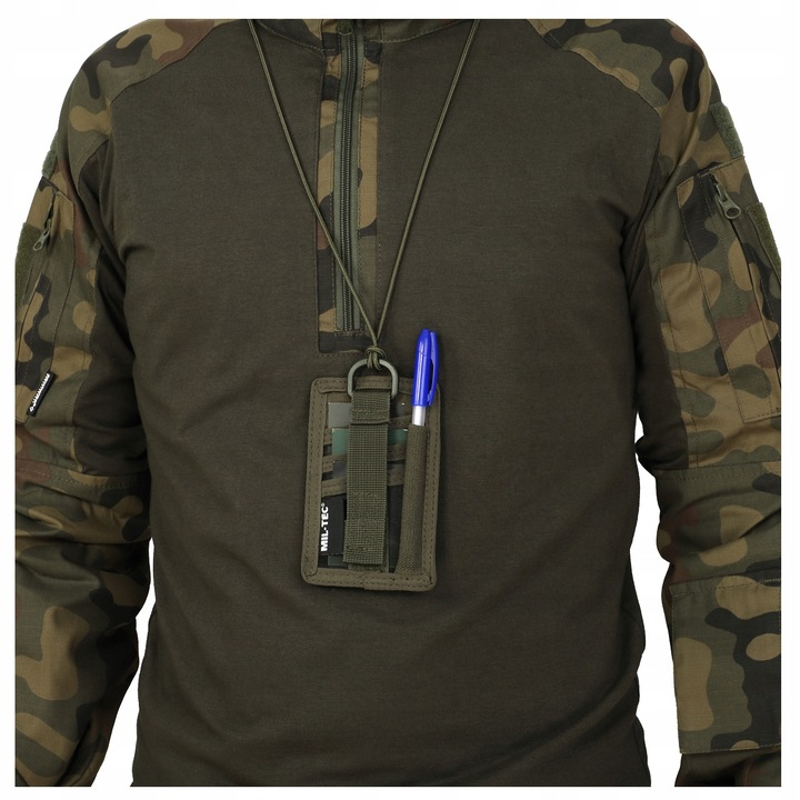 ETUI Pokrowiec na Dokumenty Przepustkę IDENTYFIKATOR MIL-TEC OLIVE