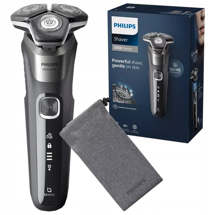 Golarka Philips S5887/10 Seria 5000 Trymer Wet&Dry głowicowa 360