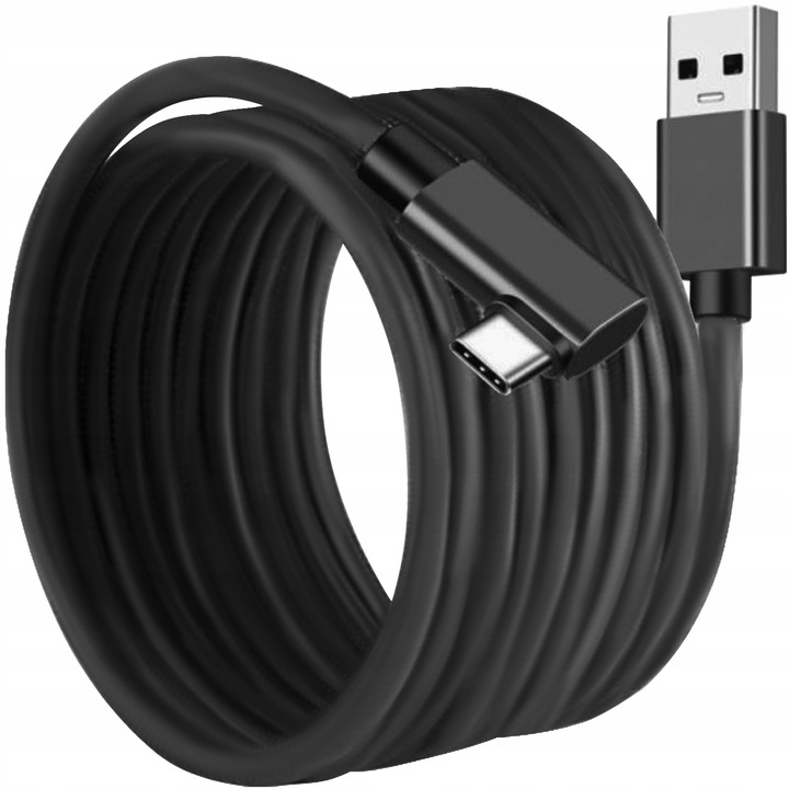DŁUGI KABEL ŁADOWARKI USB A DO TYP C 5m