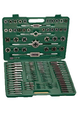 Zestaw gwintowników i narzynek metryczne M2-M18 Mannesmann 110el.