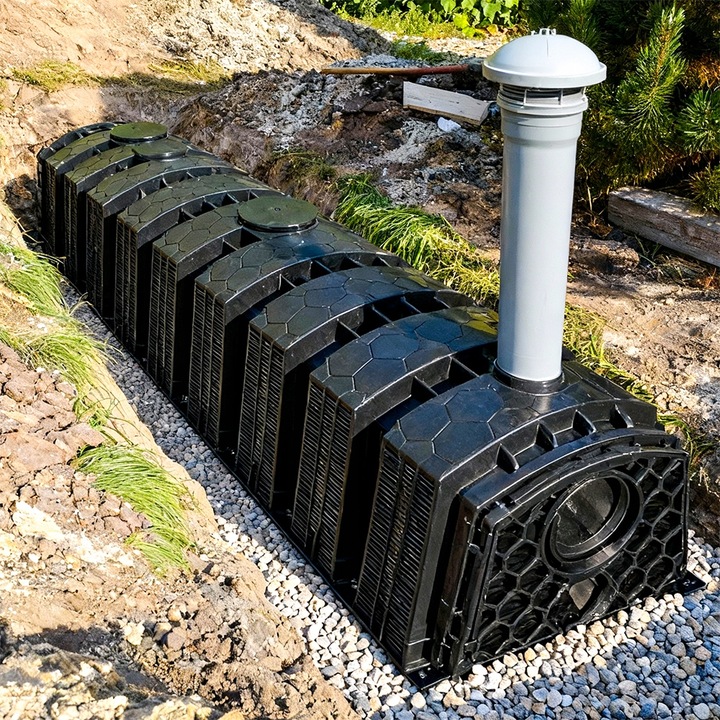 Aquabin Dekiel do Tunelu drenażowego 150 DEFLEKTOR Zamknięcie TUNELU