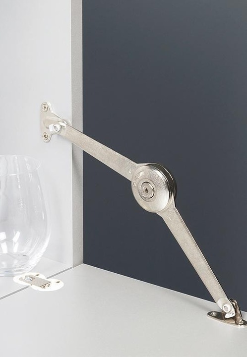 Siłownik meblowy do frontów HAFELE DUO rozwórka nożycowa podnośnik