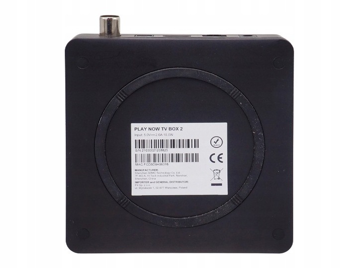ODTWARZACZ MULTIMEDIALNY PLAY BOX 2 4K NETFLIX YOUTUBE DISNEY IPTV BEZ