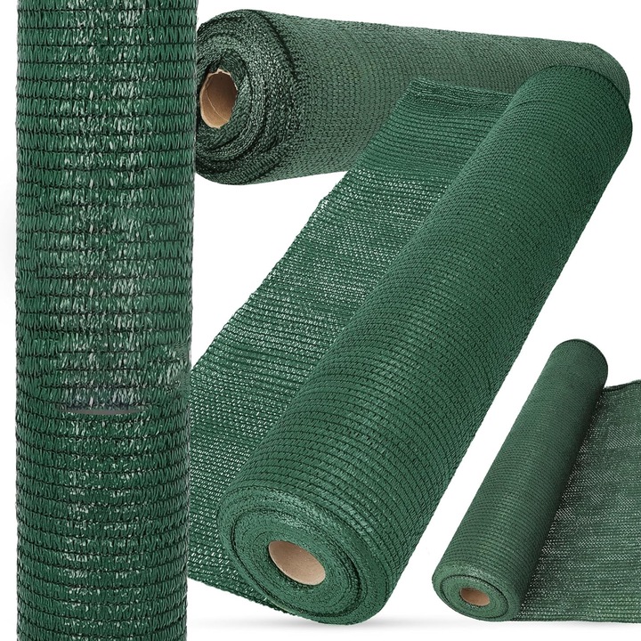 SIATKA CIENIUJĄCA 1,5x25m MASKUJĄCA 95% OSŁONA MATA NA OGRODZENIE PŁOT