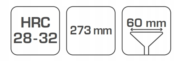 Cęgi dekarskie 45°, 60 mm, Hoegert Technik