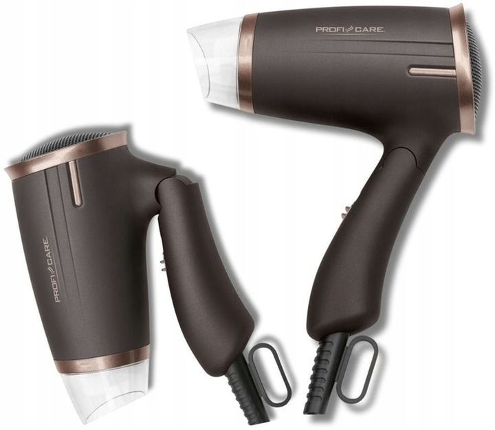 SUSZARKA DO WŁOSÓW SKŁADANA KONCENTRATOR TURYSTYCZNA NAWIEW + SZCZOTECZKA