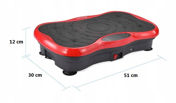 PLATFORMA WIBRACYJNA WIBRUJĄCA TRENINGOWA MASAŻER CAŁEGO CIAŁA VIBRO SLIM