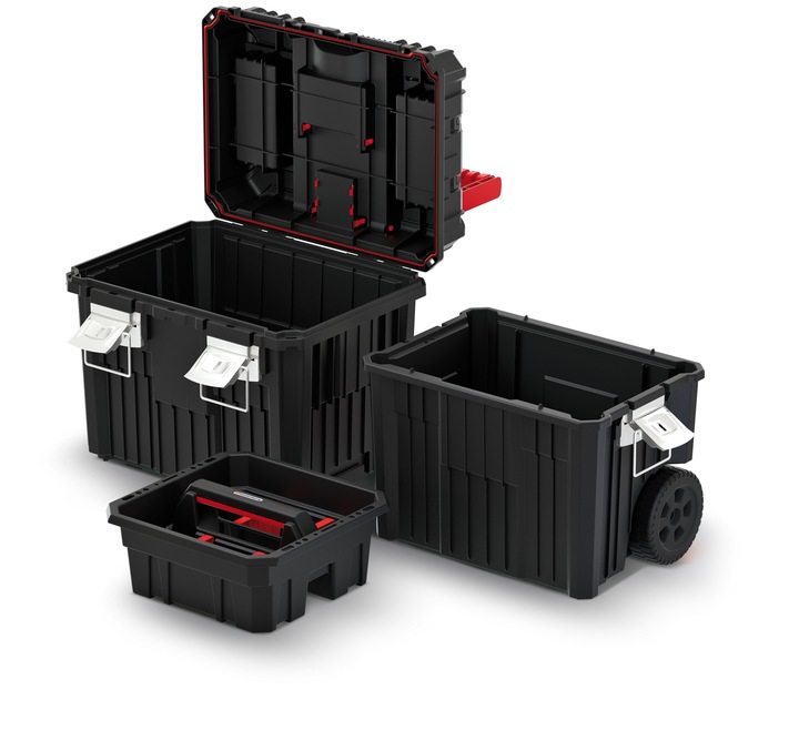 SKRZYNKA NARZĘDZIOWA Kistenberg KHVWM 3w1 MODUŁOWA NA KÓŁKACH