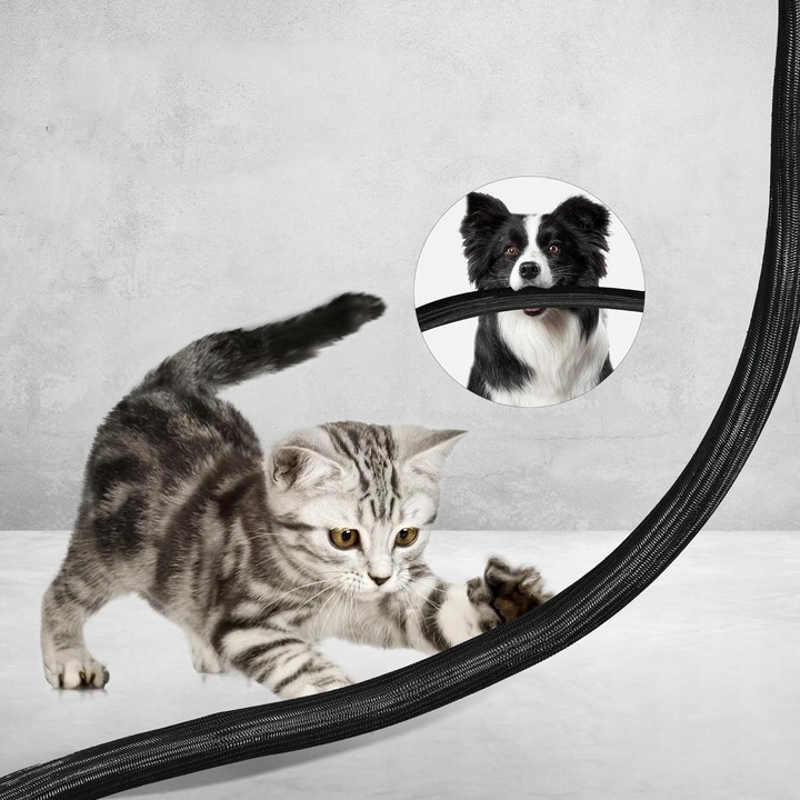 ORGANIZER OSŁONA OPLOT MASKOWNICA DO KABLI osłona przed kunami 3M