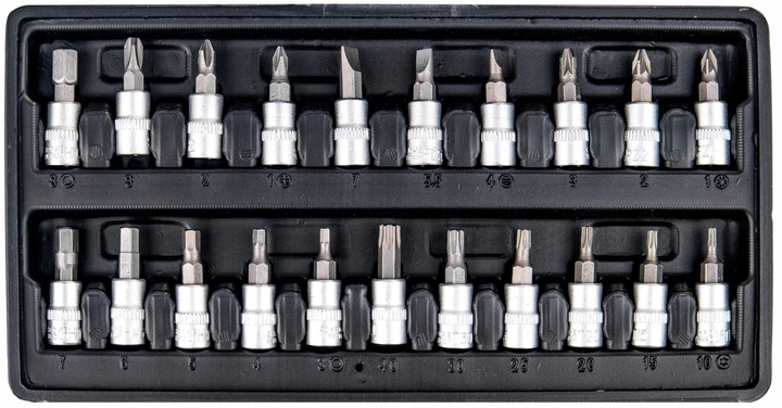 NASADKI ZESTAW KLUCZY NASADOWYCH BITY GRZECHOTKA