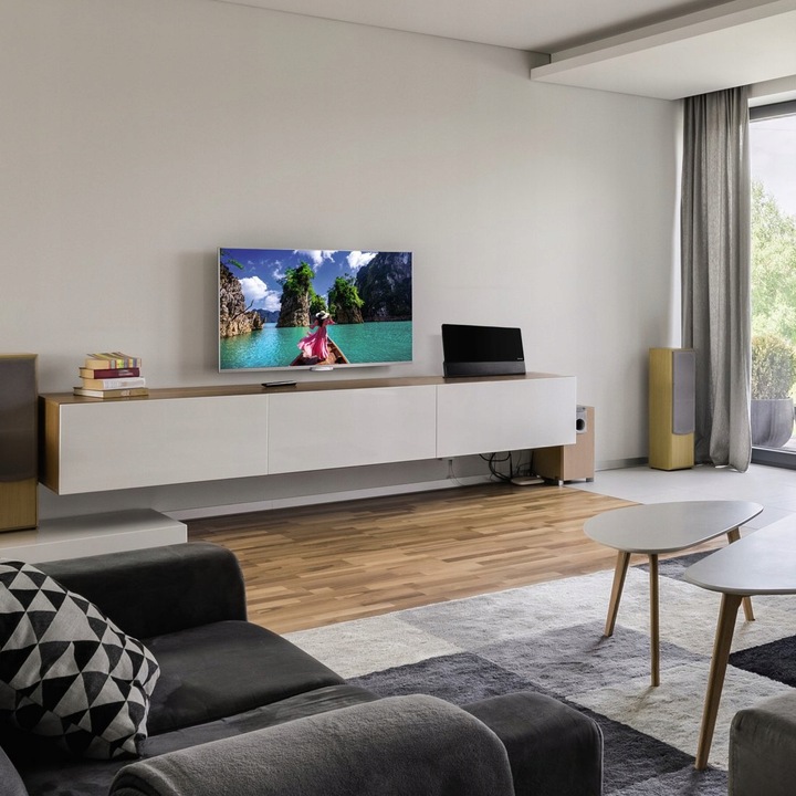 Antena pokojowa Hama wewnętrzna do TV DVB-T2 PRE50 FL-3 DAB+ DAB DVB-T2 UKV