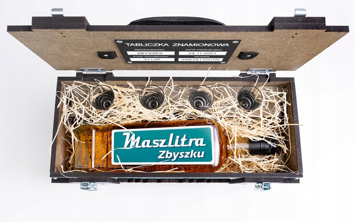 Zestaw MaszLitra prezent na 18-99 urodziny dla Taty Męża Kolegi Dziadka