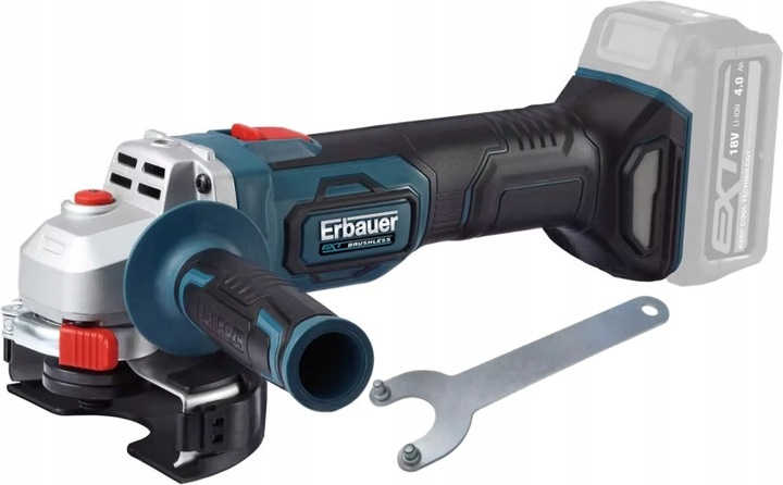 Szlifierka kątowa akumulatorowa Erbauer EXT 18V EAG18-Li 125