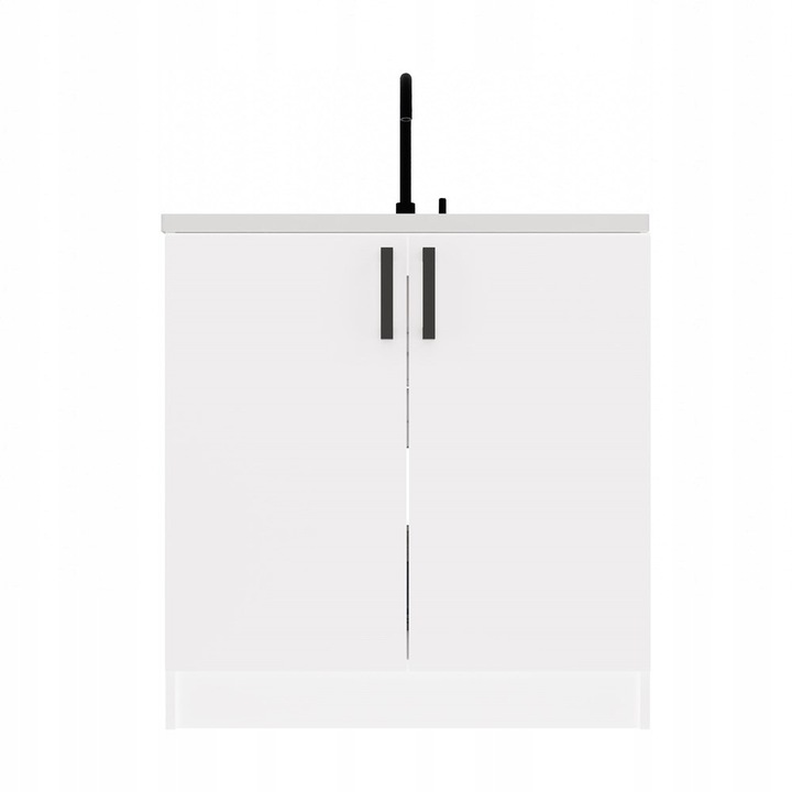 SZAFKA KUCHENNA DOLNA POD ZLEWOZMYWAK KATIA 80CM BIAŁA