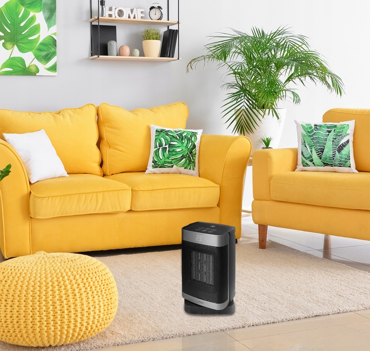 Termowentylator Farelka EBERG NOX Grzejnik elektryczny kolumnowy 1500W