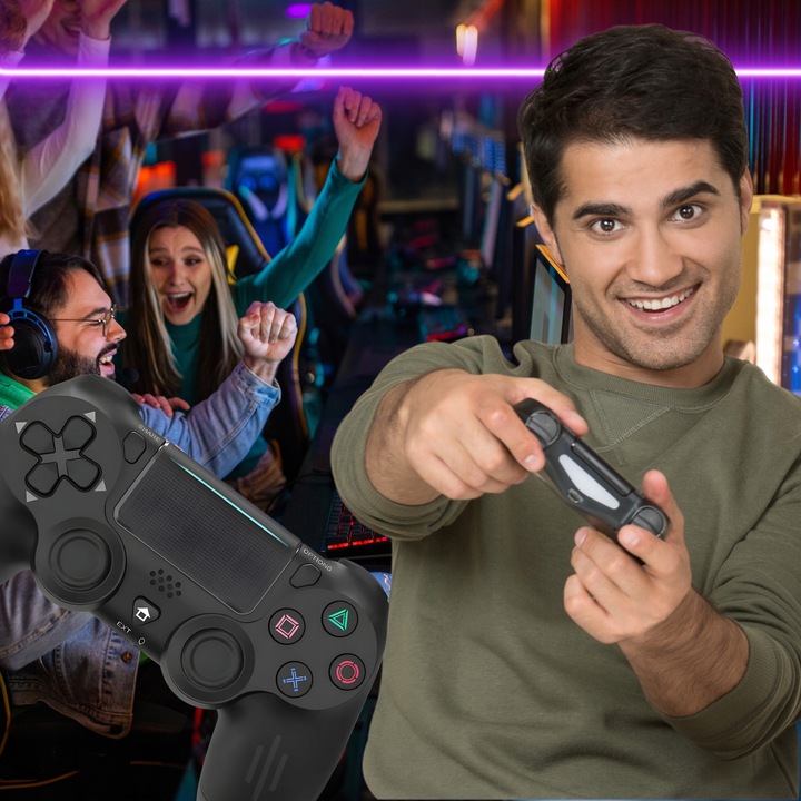 PAD DO PS4 BEZPRZEWODOWY JOYSTICK GAMEPAD KONTROLER DOUBLESHOCK WIBRACJE