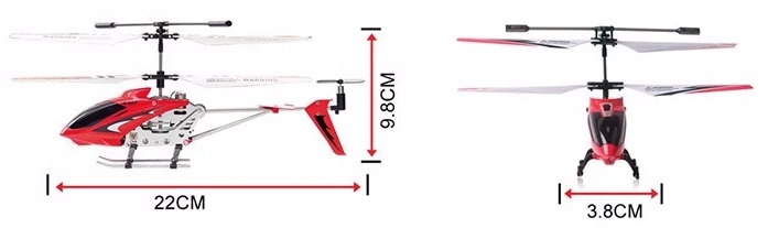 HELIKOPTER SYMA S107G Zdalnie Sterowany SAMOLOT RC
