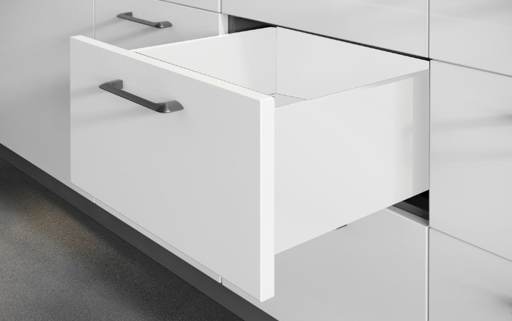 SZUFLADA GTV AXIS PRO 550C1 WYSOKA L550 H167 BIAŁA CICHY DOMYK WYSUW