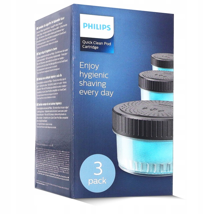 Płyn do stacji czyszczącej golarki PHILIPS Quick Clean Pod 3 szt