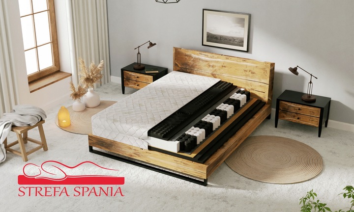 MATERAC 160x200 KONIEC Z BÓLEM PLECÓW BESTSELLER ULGA DLA KRĘGOSŁUPA