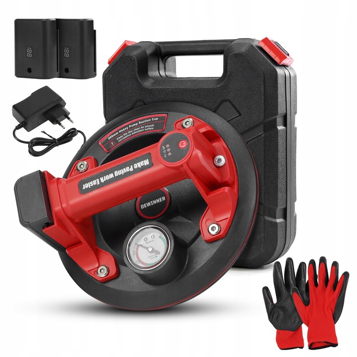 Automatyczna akumulatorowa elektryczna przyssawka próżniowa 2 x