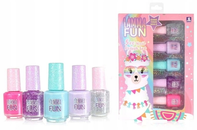 STUDIO STYLIZACJI PAZNOKCI LAKIERY BROKAT ZESTAW