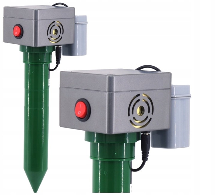 ODSTRASZACZ KUN MYSZY SZCZURÓW GRYZONI NA BATERIE WIBRACJE DO OGRODU