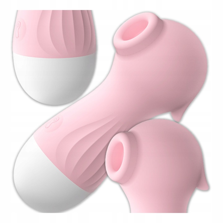 WIBRATOR PINGWINEK SSĄCY DAMSKI MOCNY INTENSYWNY MASAŻER PINGWIN DLA PAR