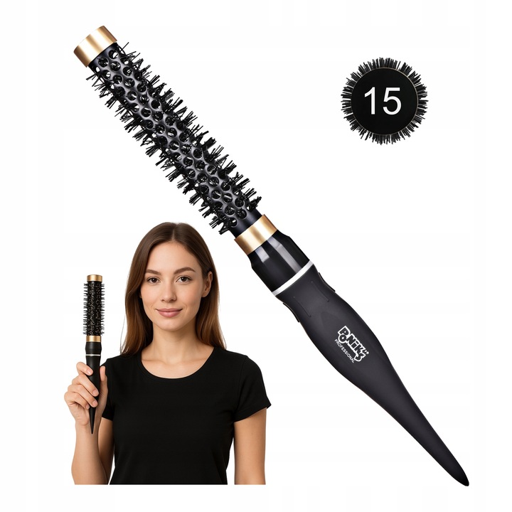 Zestaw Szczotek Fryzjerskich Okrągłych Do Modelowania Włosów Ceramicznych 4