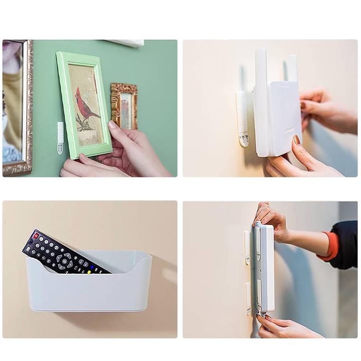 GWOŹDZIE SAMOPRZYLEPNE DO RAMEK DO WIESZANIA OBRAZÓW, DUŻE PASKI