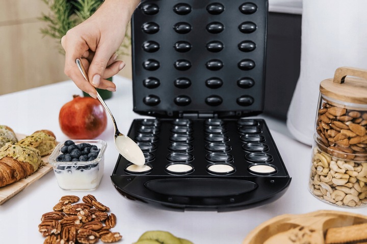 Opiekacz Do Orzeszków Ciastek Forma Nieprzywierająca Powłoka 24 SZT