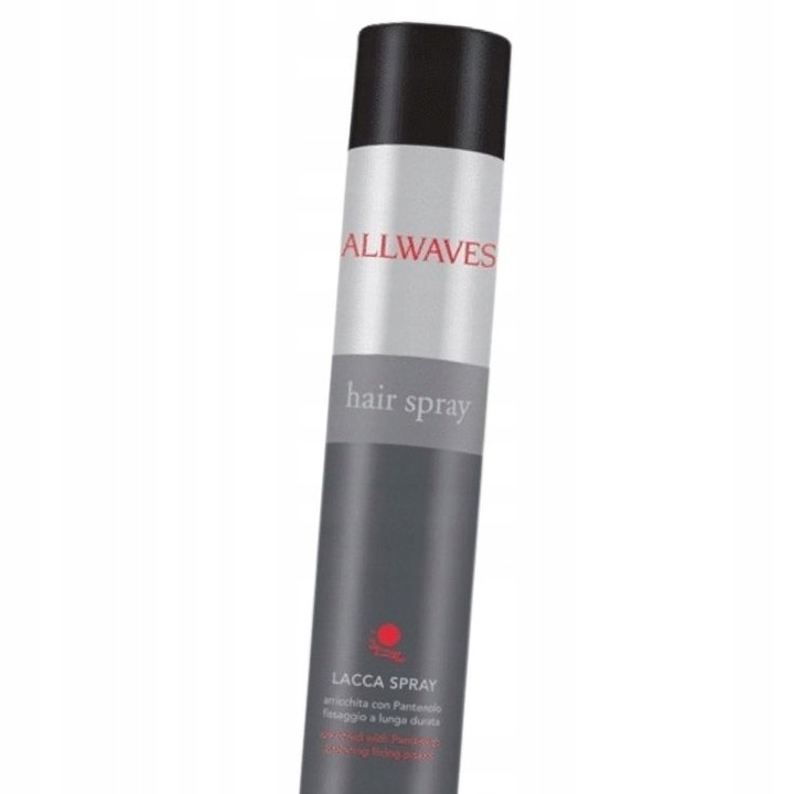 ALLWAVES LACCA SPRAY LAKIER DO WŁOSÓW MOCNO UTRWALAJĄCY Z WITAMINAMI 750 ML