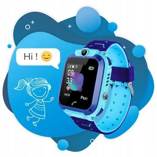 SMARTWATCH LOKALIZATOR DLA DZIECI ZEGAREK SMART WATCH LATARKA KOLORY