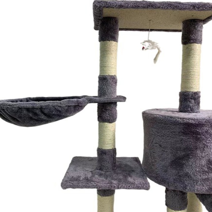 DRAPAK DLA KOTA WIEŻA LEGOWISKO DOMEK 5 POZIOMÓW