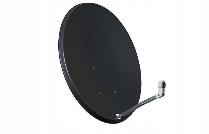ANTENA SATELITARNA CZASZA TALERZ GRAFIT STALOWA MOCNA FULL HD 4K CORAB