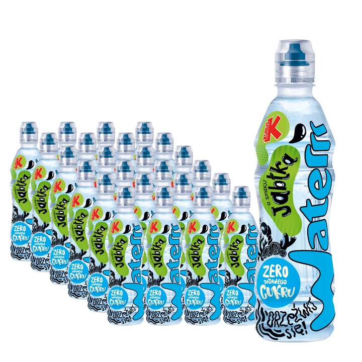 Napój Kubuś Waterrr o smaku jabłka 24 x 500ml