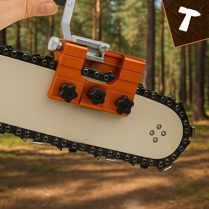 Ostrzałka do Łańcuchów Piły Spalinowej Pilarki Ręczna 5 x Ostrza