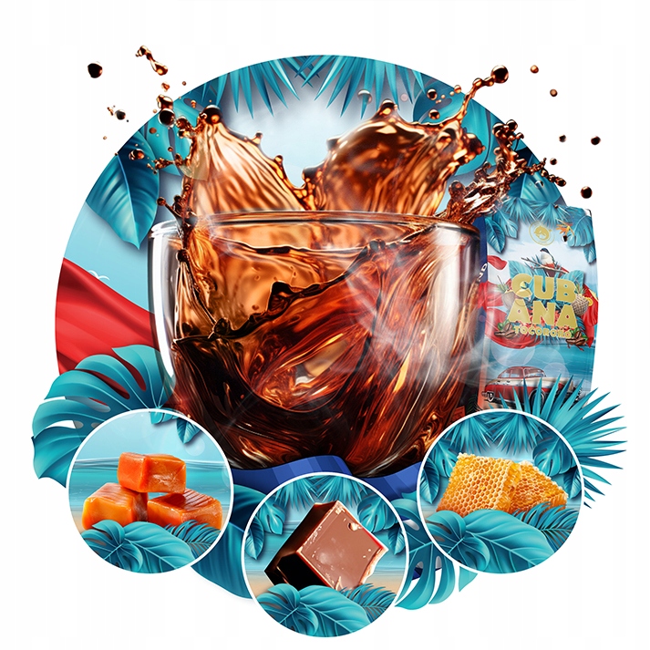 Kawa ziarnista 1KG CUBANA TOCORORO Świeżo Palona 100% ARABICA + GRATIS