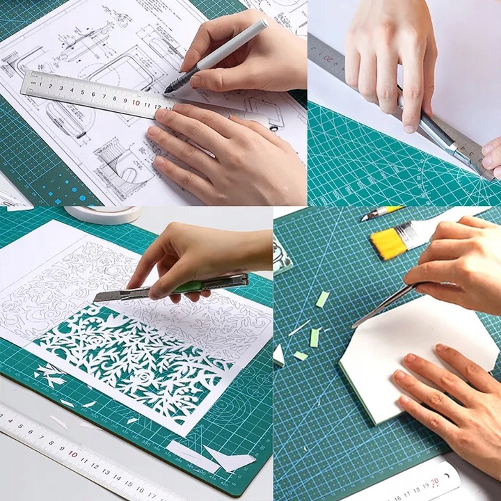 MATA DO CIĘCIA MODELARSKA SAMOGOJĄCA DWUSTRONNA A2 40x65cm SAMOREGENERUJĄCA