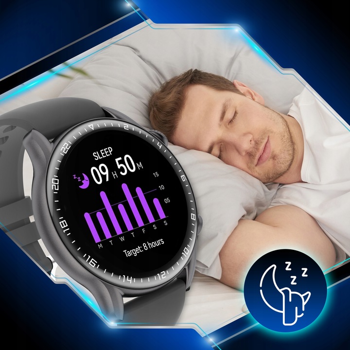 Smartwatch Zegarek Męski 2 gen Polskie Menu Połączenia Sport Smart Watch