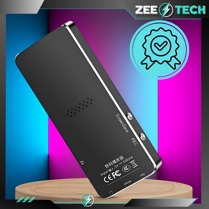 ODTWARZACZ MP3 MP4 16GB BLUETOOTH GŁOŚNIK RADIO CZYTNIK DYKTAFON